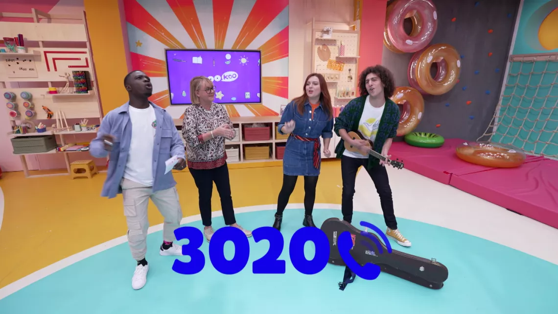 Bouba, Catherine Verdier, Julia et Sam