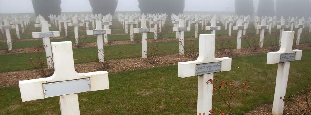 Tombes de soldats - © Jean-Philippe Tranvouez