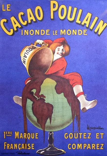 Affiche publicitaire du chocolat Poulain / Skopia Films Affiche publicitaire du chocolat Poulain / Skopia Films
