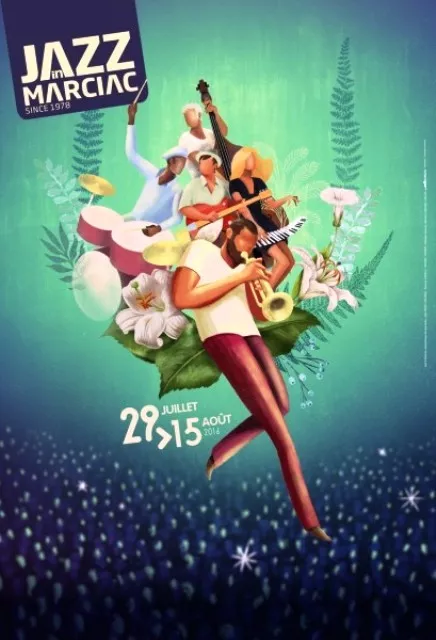 Affiche Jazz in Marciac Affiche Jazz in Marciac