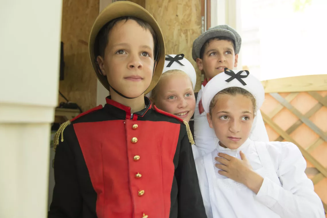 © Nathalie Guyon / FTV Les jeunes élèves de Puy du Fou Académie