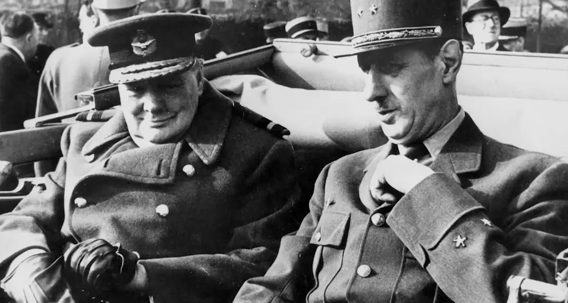 De Gaulle et Chruchill De Gaulle et Churchill