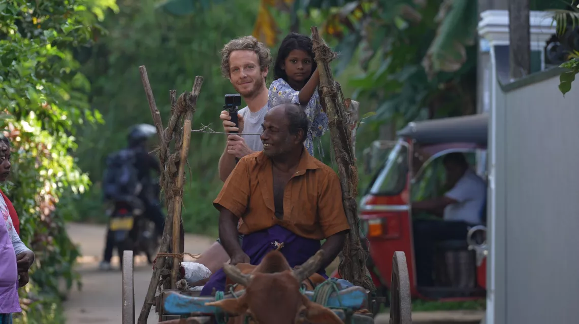 DH - Arnaud Lauqué au Sri Lanka