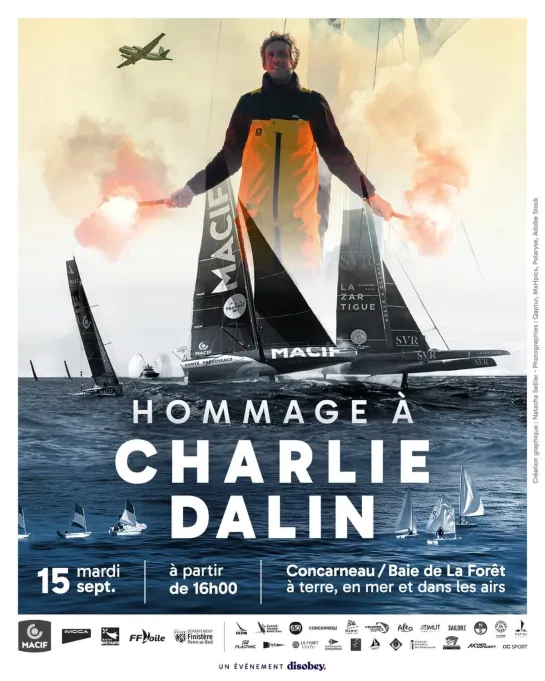 Hommage Charlie Dalin