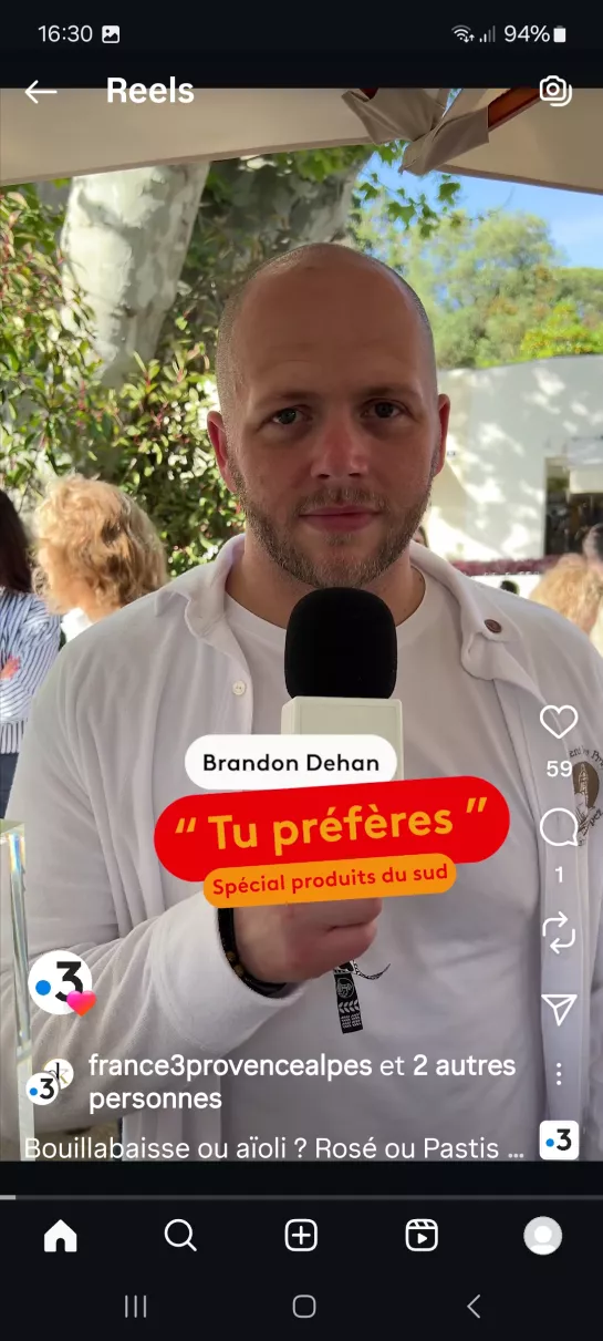 Interview d'un chef cuisinier