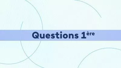 questions 1ère