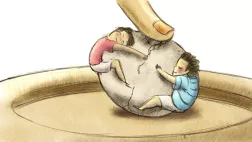 "Le repas" de Emilie Phuong / 2016 TANT MIEUX PROD EN SORTANT DE L'ECOLE