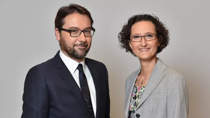 Géraldine Dreyer - Vincent Thollet  - crédit FTV Géraldine Dreyer - Vincent Thollet