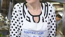 Odile Mattéi en cuisine