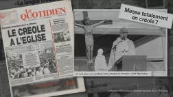 Gilbert Aubry, Evêque de la Réunion MONSEIGNEUR GILBERT AUBRY- MESSE EN CREOLE