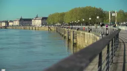 Les quais bordelais ont été réaménagés. © HL Production LA MAISON FRANCE 5