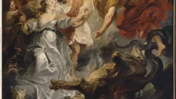 La Parfaite Réconciliation de la reine et de son fils (détail), Pierre Paul Rubens. Musée du Louvre, Paris. © RMN-Grand Palais / Christian Jean / Hervé Lewandowski RUBENS, PEINDRE L'EUROPE
