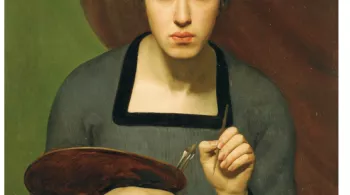 Affiche de l'Exposition Autoportraits, de Rembrandt au selfie