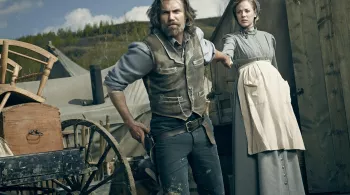 HELL ON WHEELS - SAISON 4 SERIE DRAMATIQUE AVEC ANSON MOUNT, COLM MEANEY… #REUNION 1ERE