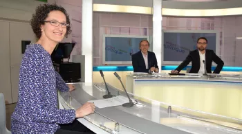 Géraldine Dreyer - Vincent Thollet - Dominique Duforest - LVEL Grand Est - crédit FTV