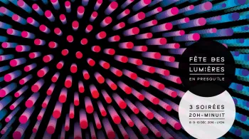 Affiche Fête des Lumières à Lyon 2016