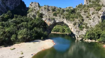 Les gorges de l'Ardèche