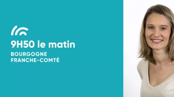 Lise Rigier présente 9h50 le matin sur France 3 Bourgogne Franche-Comté