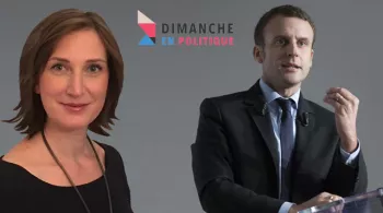 Carole Grandjean et Emmanuel Macron - © MaxPPP