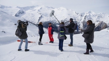 équipe tournage Viure al pais