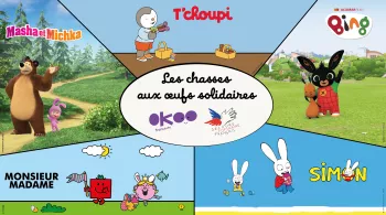 Chasses aux oeufs Secours Populaire