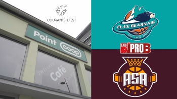 Courants d'Est : Le renouveau de la Coop © FTV/ Basket pro B - Pau-Lacq-Orthez vs Gries-Souffel