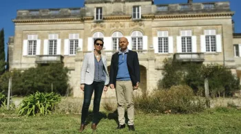 Sara et Olivier Cuvelier du château le Crock 