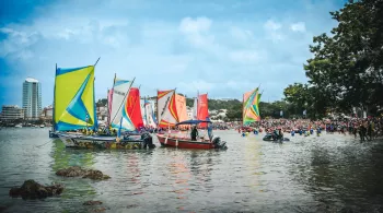 Tour de Martinique des Yoles Rondes 2023 : Arrivée étape 8 à Fort-de-France