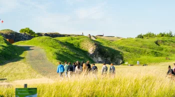 Les élèves du collège sont sur le site de Verdun