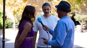 Interview de Ariane Brodier et Marcel par ICI Hérault