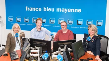 Equipe de la matinale de France Bleu Mayenne 