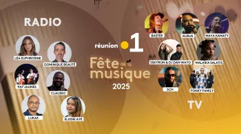 Réunion la 1ère, votre plus votre plus grande salle de spectacle ! RADIO ET TV REUNION LA 1ERE Programmation spéciale Fête de la musique 2025 Samedi 21 juin 2025 à partir 9h00 en radio et 13H20 la télé