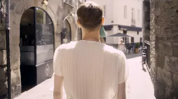 Camille dans la ville de Nantes 