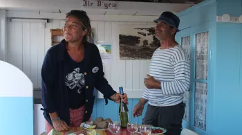 Julie Hattu à l'île d'Yeux © Clémence Laroque 