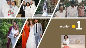 LA GRANDE FINALE DE LAMOUR LÉ DOU  🥂 💍Qui remportera cette 14ème saison et succédera à Jackie et Julien ? Le dénouement approche pour le concours de mariage le plus emblématique de La Réunion !  Pendant six semaines, Réunion la 1ère vous a plongé au cœur de l’émotion, célébrant la diversité et la richesse culturelle de six unions aux quatre coins de l’île. Des préparatifs aux vœux éternels, nos caméras ont capturé l'essence de ces moments uniques.