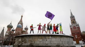 Pussy Riot rage against Poutine