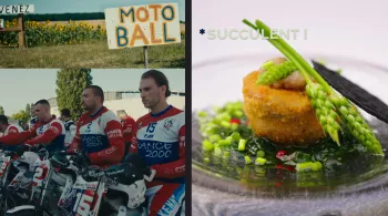 Motoball, du foot à moto / L'andouillette de Troyes - Succulent !