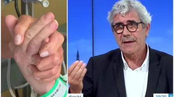 photo illustration émission dimanche en politique avec le professeur Régis Aubry