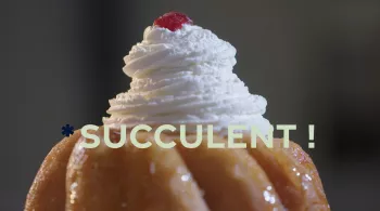 Succulent ! Baba au rhum - crédit FTV