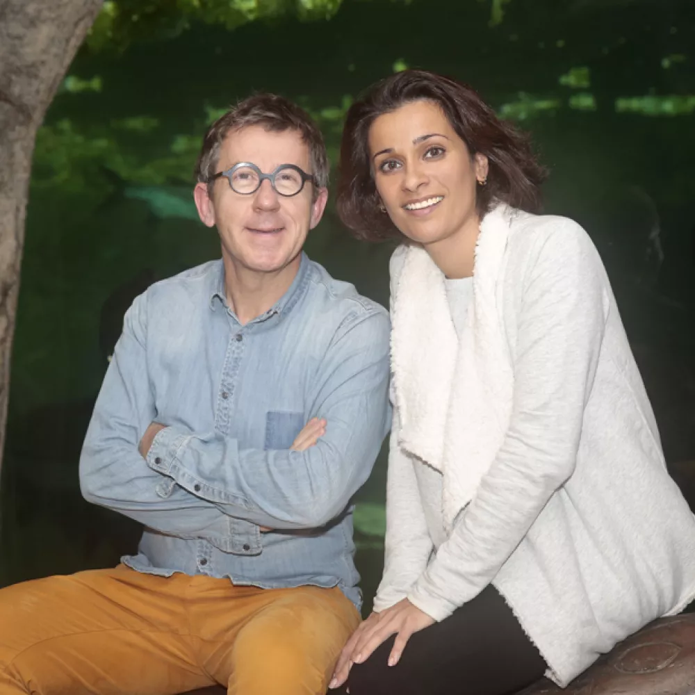 Jamy Gourmaud et Myriam Bounafaa par Gilles Gustine Jamy Gourmaud et Myriam Bounafaa par Gilles Gustine