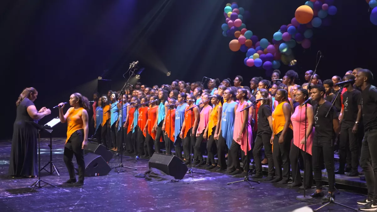 Concert Chorale Arpège à Tropiques Atrium : Les jeunes racontent Kassav'