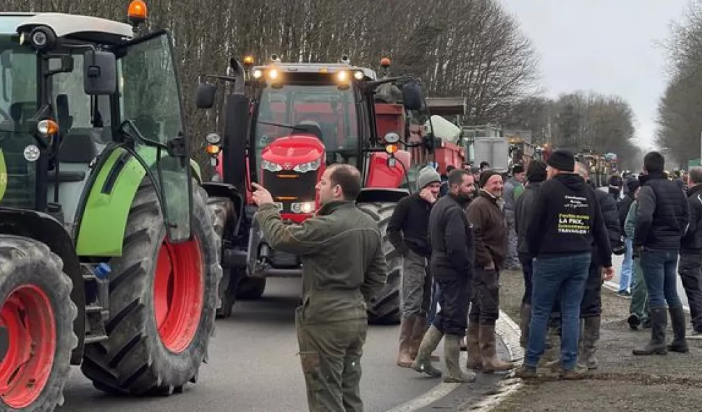 Manifestation des agriculteurs 