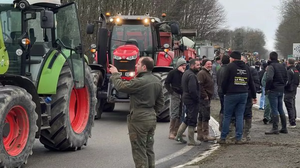 Manifestation des agriculteurs 