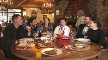 Willy vient déjeuner chez vous à la Chapelle-d'Abondance