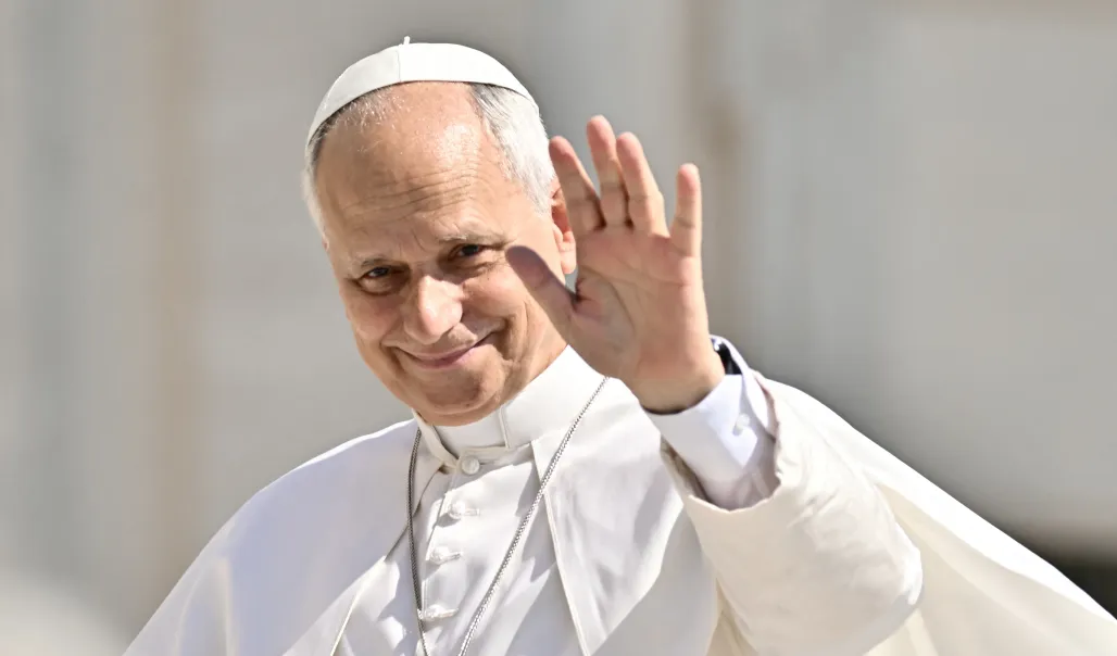 Le Pape Léon XIV - © Filippo MONTEFORTE - AFP