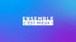 Logo ECM - Ensemble c'est mieux ! - Fond dégradé (2020)