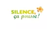 Logo silence ça pousse Logo silence ça pousse