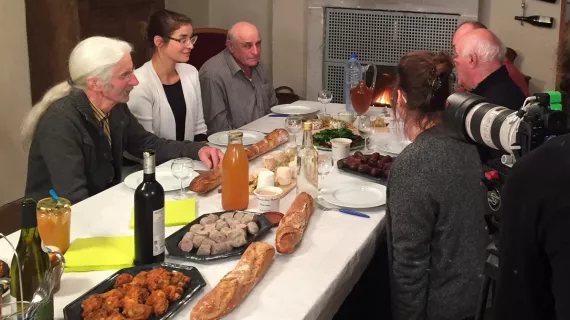 Repas entre amis à Vendeuvre 