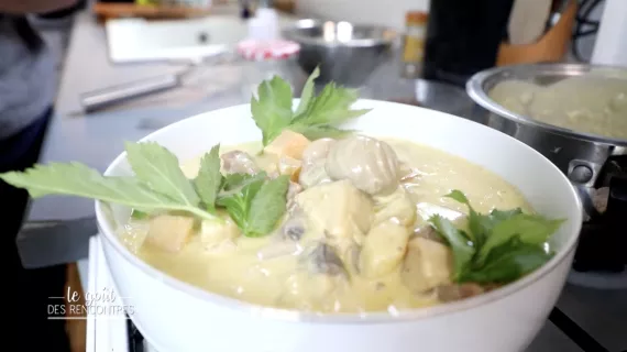 Une blanquette de veau à l'Angélique de Niort 