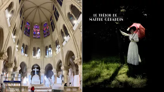 Ils ont sauvé Notre-Dame / Le trésor de Maître Gérardin ©FTV et ©ensad